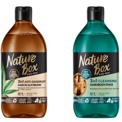 Noua gamă Nature Box 3în1 pentru bărbați oferă cea mai bună îngrijire pentru păr, barbă și piele