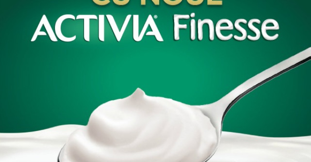 Daca iubesti iaurtul fin si cremos incearca Activia Finesse