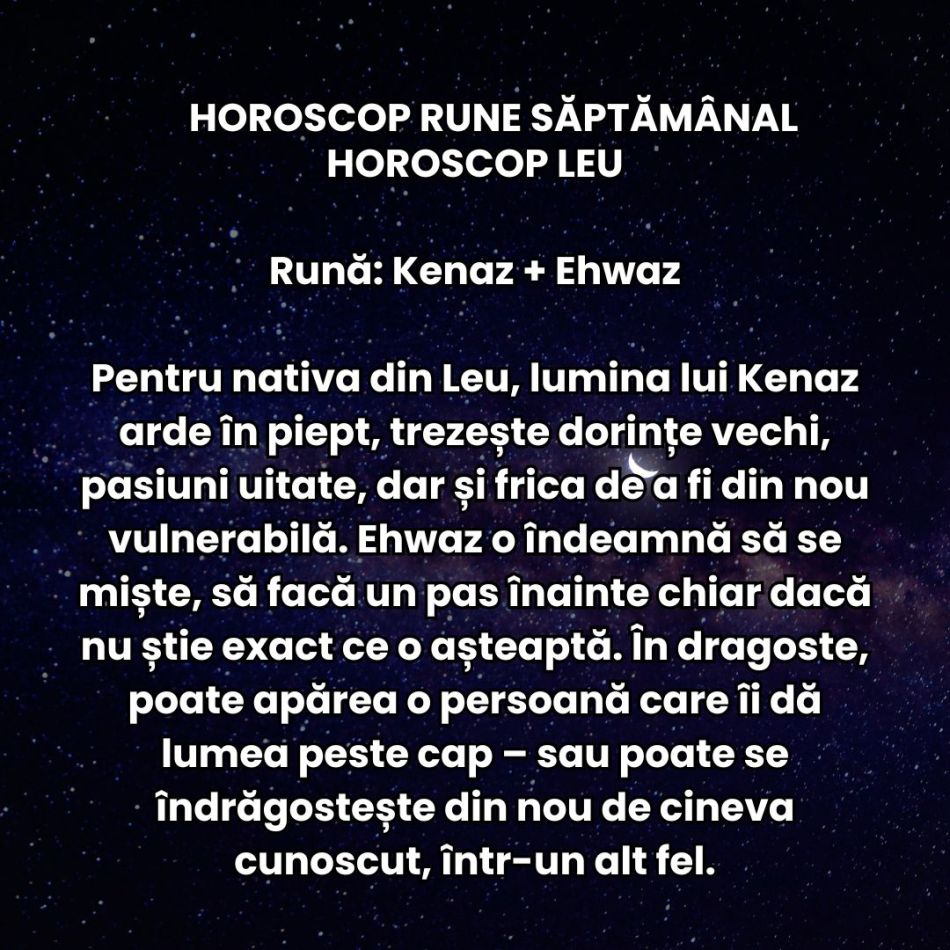 Horoscop Rune săptămâna 19-25 mai 2025: Suntem îndemnați să nu uităm de vise, să vedem semnele și să ne urmăm intuiția