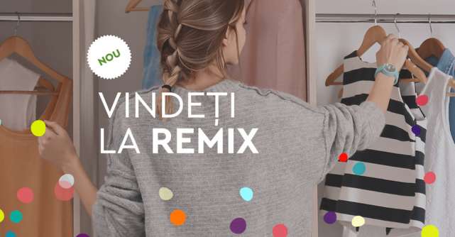  “Vindeți la Remix” hainele pe care nu le purtați și primiți plata imediat