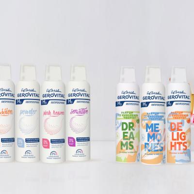 Farmec relansează gama Gerovital H3 Antiperspirante cu o nouă imagine și își extinde portofoliul cu două produse noi 