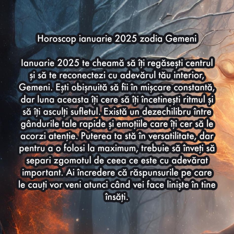 Horoscop ianuarie 2025. O lună de cotitură pentru toate zodiile. Înfruntăm karma sau ne revendicăm puterea?