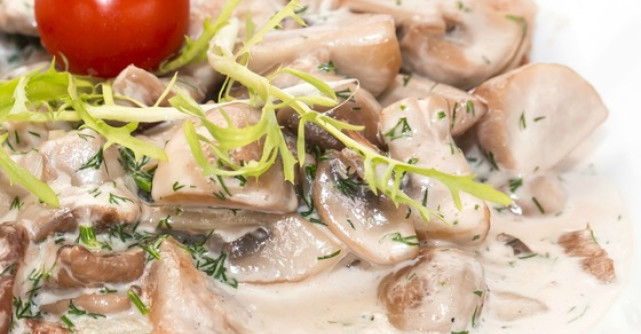 Ciulama de ciuperci, o reteta rapida si gustoasa