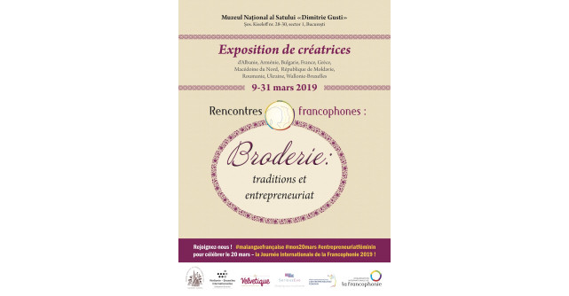 Întâlniri francofone: Broderie, tradiții și antreprenoriat