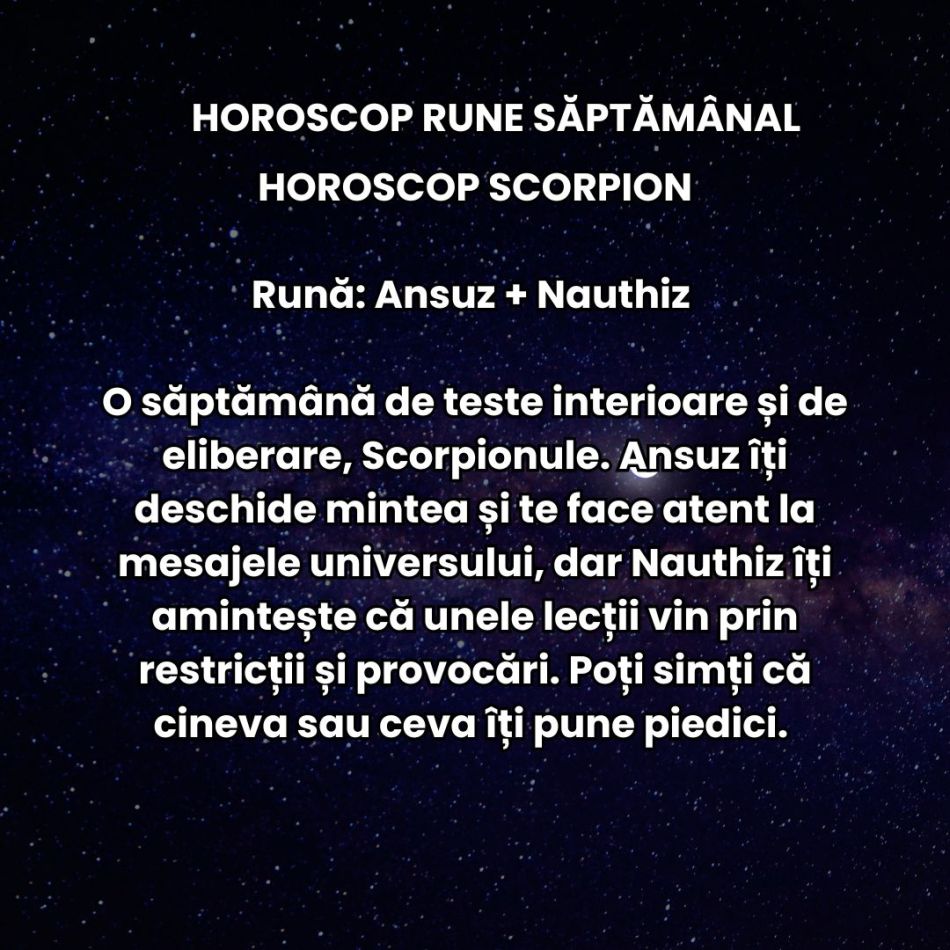 Horoscop Rune săptămâna 17-23 martie 2025: Începe noul an astrologic! Echinocțiul ne trezește din hibernare
