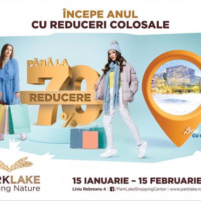 Anul începe cu reduceri colosale și o expoziție de record mondial, la ParkLake Shopping Center 