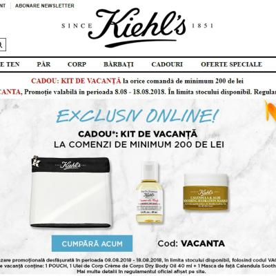 Produsele Kiehl’s, disponibile acum și în magazinul online kiehls.ro