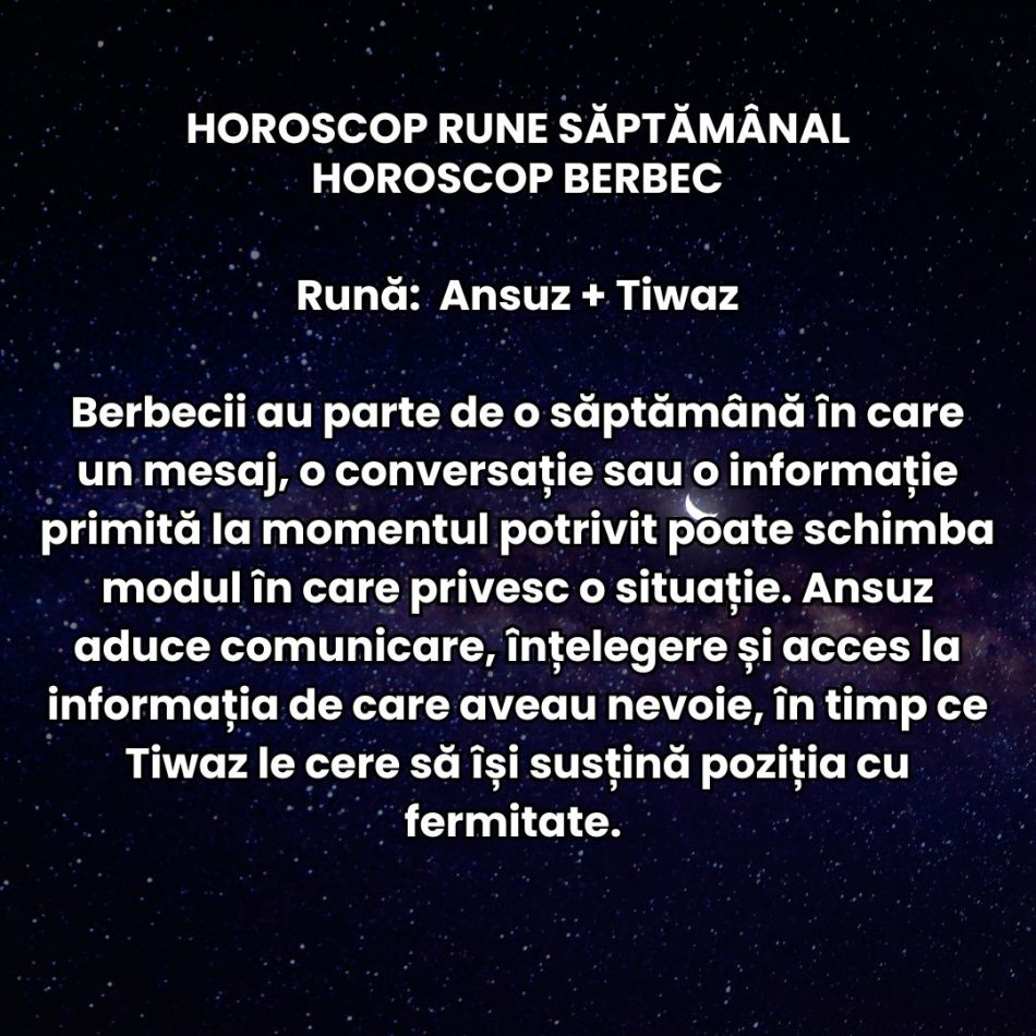 Horoscop Rune săptămâna 12-18 octombrie: Lucrurile încep să se miște! Concluziile sunt mulțumitoare pentru mai multe zodii