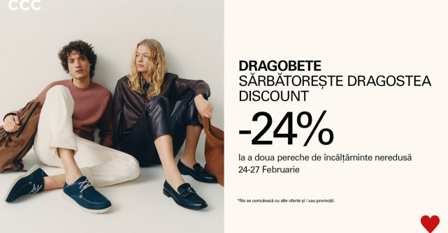 24 este numărul magic la CCC, în luna iubirii