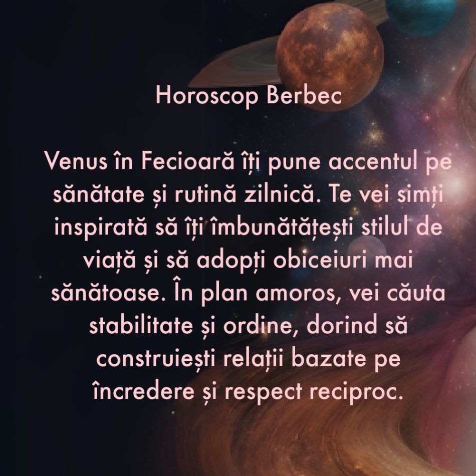 4 August: Venus în Fecioară ne ajută să curățăm rănile emoționale. Dărâmăm zidurile din jurul inimilor și iubim din nou