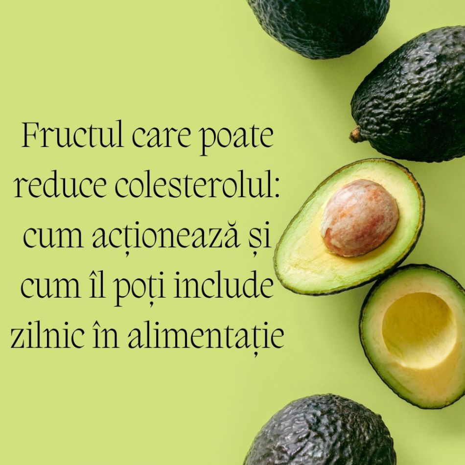 Fructul care poate reduce colesterolul: cum acționează și cum îl poți include zilnic în alimentație