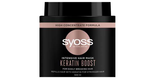 Syoss Intensive Keratin Boost, noul tratament 4in1 pentru repararea și hidratarea părului