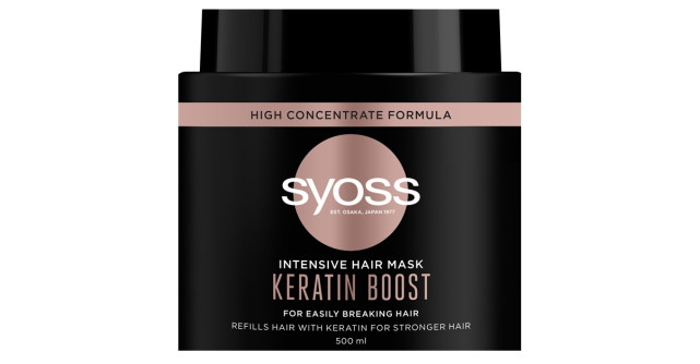 Syoss Intensive Keratin Boost, noul tratament 4in1 pentru repararea și hidratarea părului