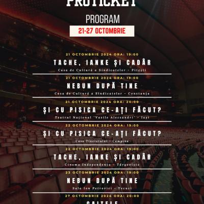 ProTicket încheie octombrie cu comedii și spectacole care îți vor face toamna mai frumoasă