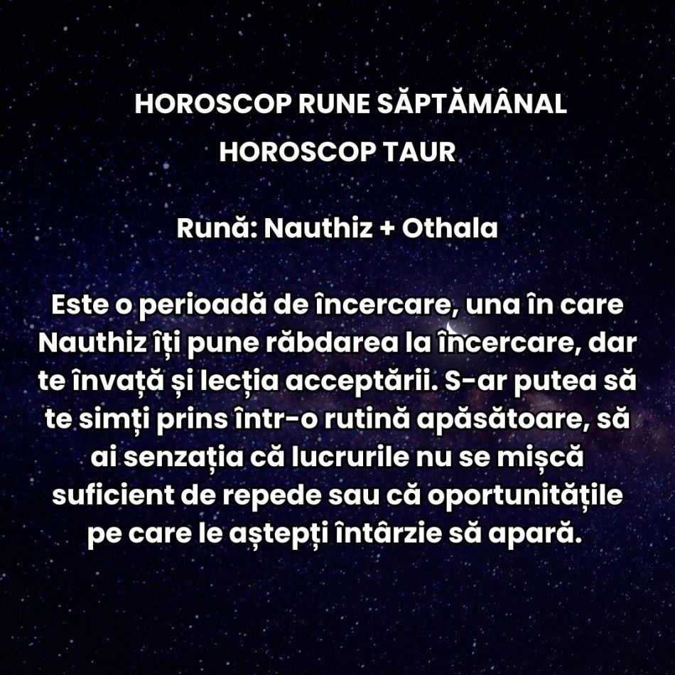 Horoscop Rune săptămâna 14-20 aprilie 2025: Trecem printr-o săptămână a contrastelor! Noile direcții prind contur rapid