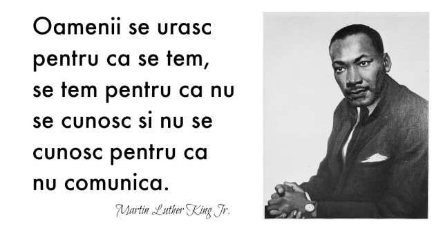 Alfabetul dragostei. Cele mai frumoase citate dupa Martin Luther King