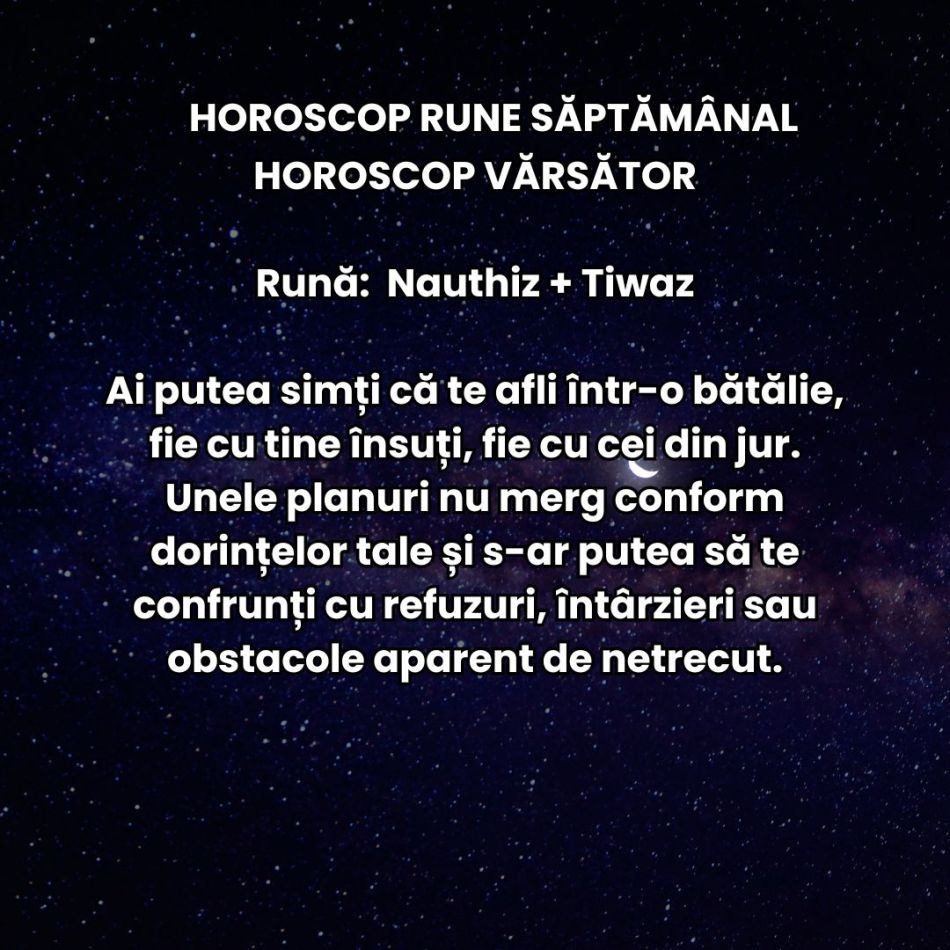 Horoscop Rune săptămâna 7-13 aprilie 2025: Vălul de ceață se risipește, pășim către claritate!