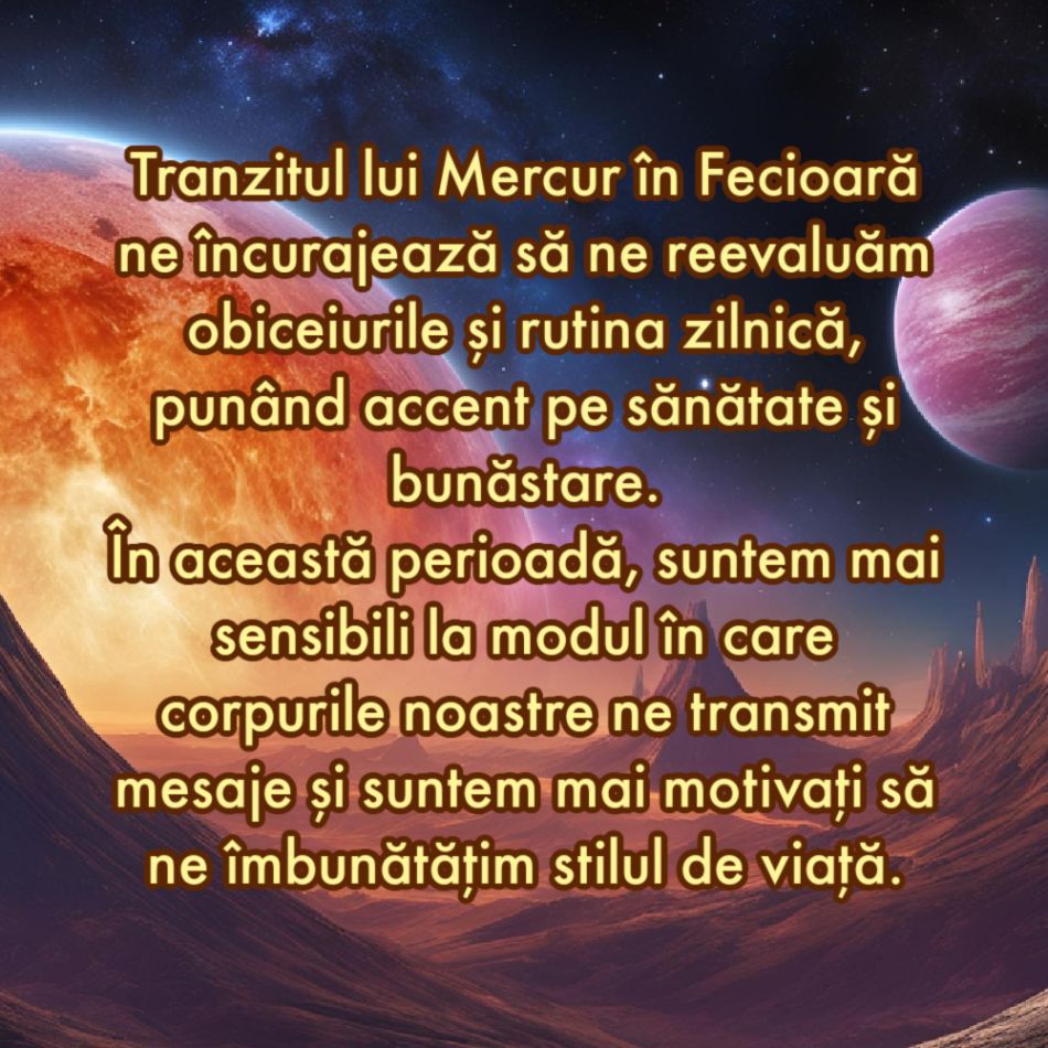 9 Septembrie: Mercur intră în Fecioară. Alinierea gândirii cu ordinea divină
