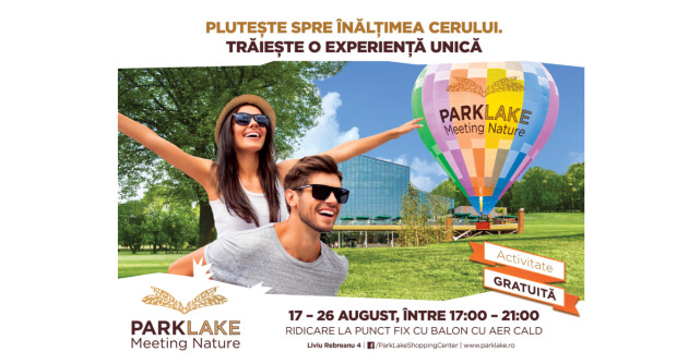 Plutește spre înălțimea cerului, la ParkLake