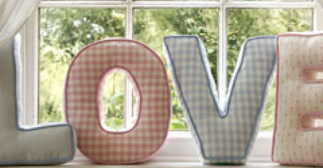 5 metode de a folosi literele, pentru a decora locuinta