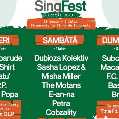 SingFest, festivalul de muzică electronică autohtonă se întoarce pentru a doua ediție!