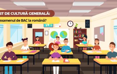 Test de cultura generala: Iei examenul de BAC la romana?
