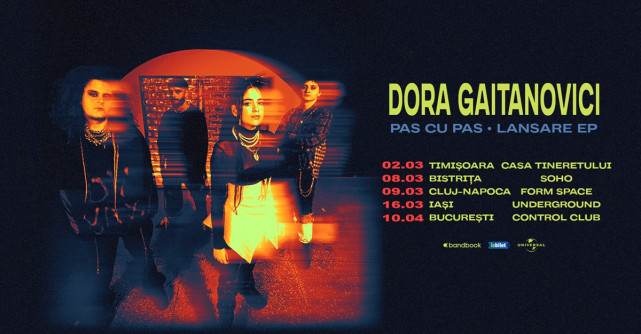 Dora Gaitanovici lansează EP-ul Pas Cu Pas