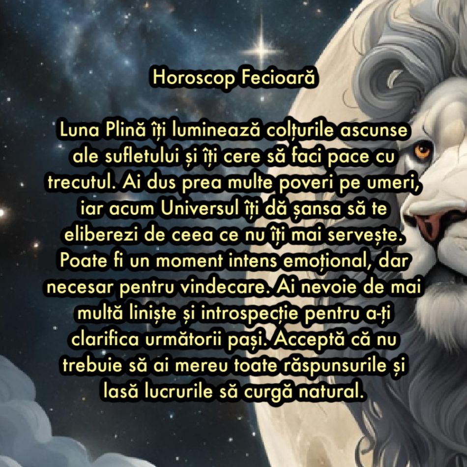 Leul Răcnește Mai Tare Ca Niciodată. 12 Februarie, o Noapte de Foc! Destinul se Grăbește