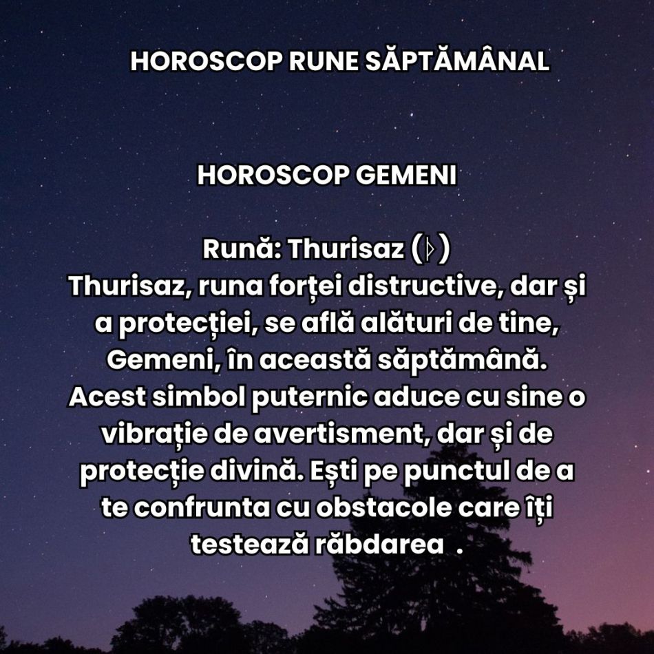 Horoscop Rune săptămâna 30 septembrie – 6 octombrie 2024: La ce trebuie să te aștepți?