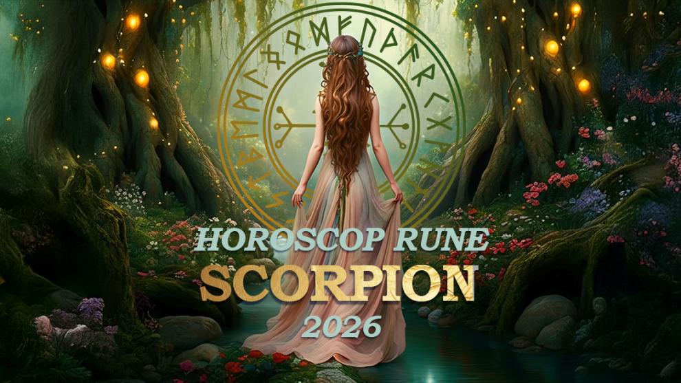 Horoscop Rune 2026 Scorpion: Descoperi misterele destinului propriu, te reînnoiești și îți croiești un drum care va căpăta sens