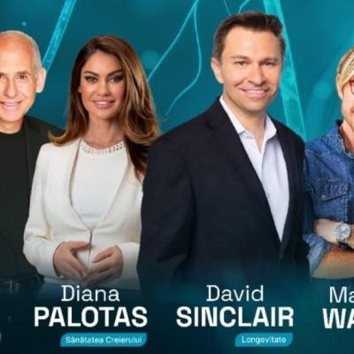 Celebrii cercetători David Sinclair, Daniel Amen și Matthew Walker vin la București, la Conferința Brain Event 2026