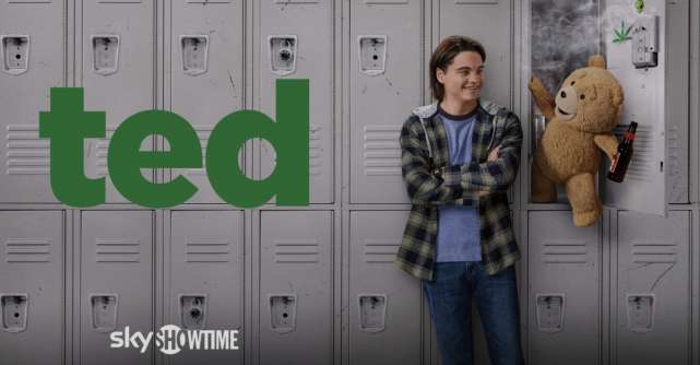 Ted, un nou serial realizat de Seth MacFarlane, câștigător a multiple premii, va fi disponibil pe SkyShowtime din 22 februarie
