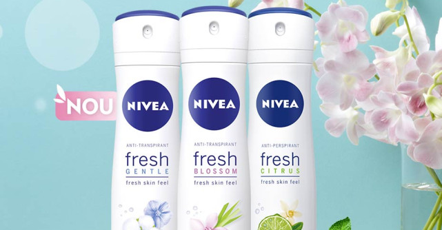 NIVEA lansează o noua gamă de antiperspirante: NIVEA FRESH