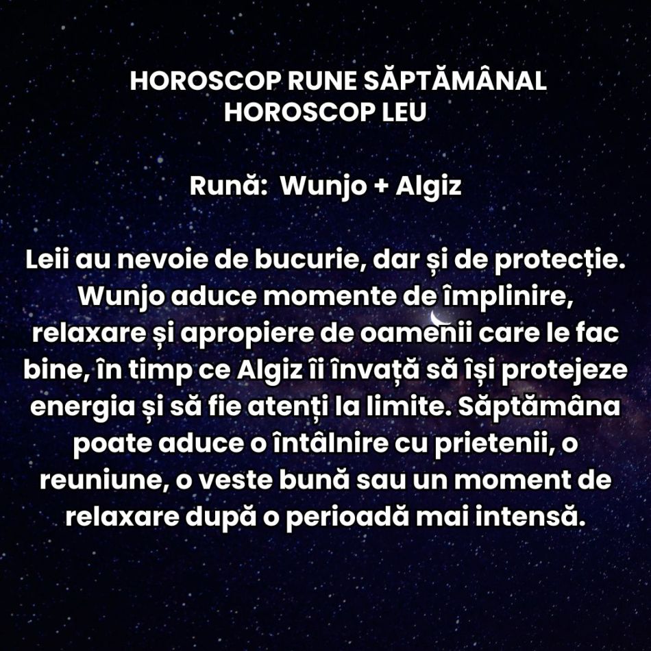 Horoscop Rune săptămâna 19-25 octombrie 2026: Trecutul bate la ușă insistent! Zodiile se pot confrunta cu cele mai mari temeri