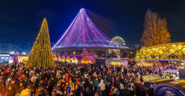 Peste 2 milioane de vizitatori au trăit magia sărbătorilor de iarnă la ,,West Side Christmas Market” și ,,Planeta Crăciun”