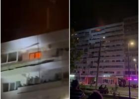 O femeie și un adolescent sunt cei doi răniți după ce o dronă rusească a lovit un bloc din Galați