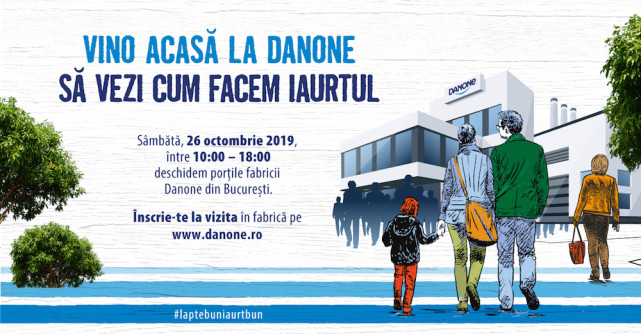 Danone organizează „Ziua Porților Deschise” în fabrica din Bucureşti 