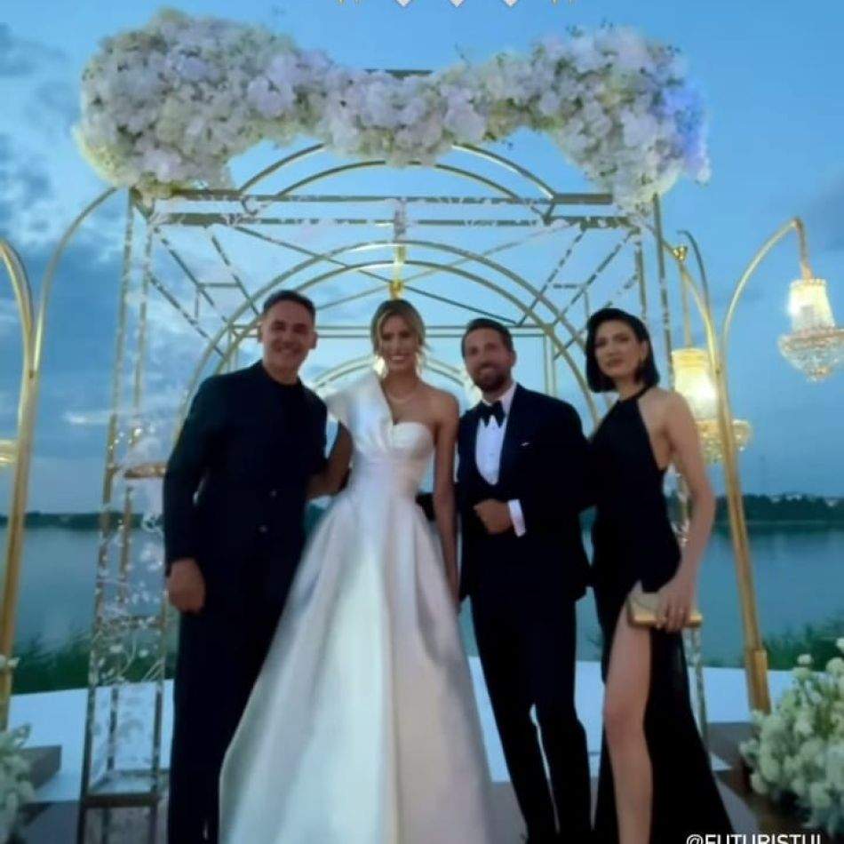 Daliana Răducanu, eleganța supremă la nunta lui Dani Oțil! Cum a apărut iubita lui Răzvan Simion?