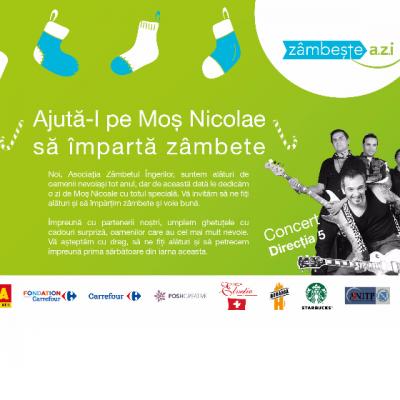 Ajuta-l pe Mos Nicolae sa imparta zambete