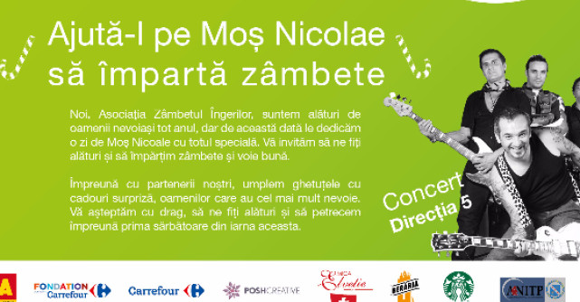 Ajuta-l pe Mos Nicolae sa imparta zambete