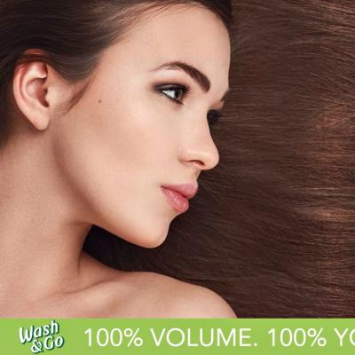 Par curat si 100% VOLUM mai multe zile, cu noul Wash&Go pentru par gras