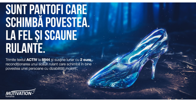 Fundația Motivation România lansează campania de donații prin SMS  pentru Fondul Scaunelor Rulante