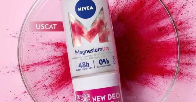  Nivea lanseaza deodorantele Magnesium Dry