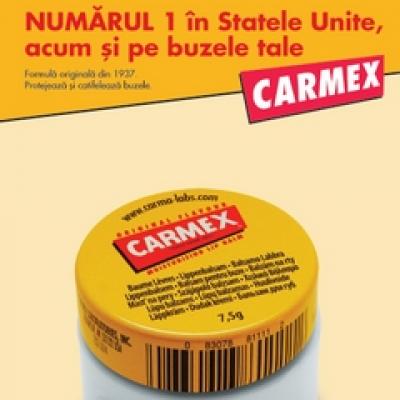 Carmex - Numarul 1 in Statele Unite, acum si pe buzele tale