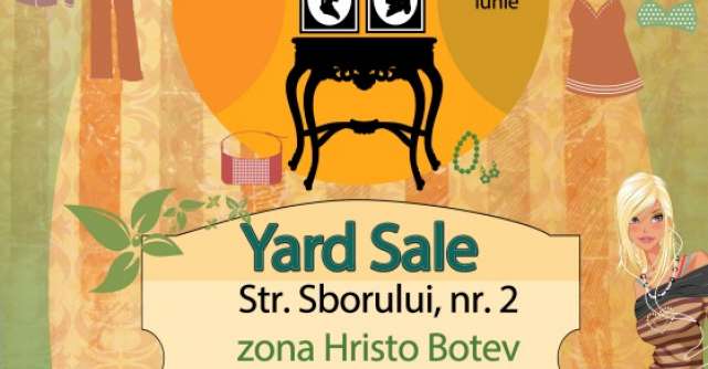 Anuntam cu drag prima editie Yard Sale de vara din acest an! 