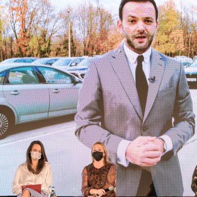 Mihai Morar și Andreea Raicu sunt gazdele Festivalului Brazilor de Crăciun: 