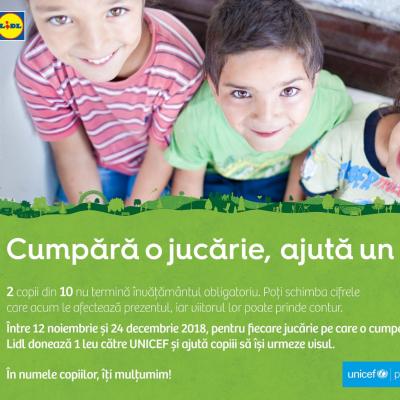 LIDL susține accesul la educație de calitate pentru copiii vulnerabili 