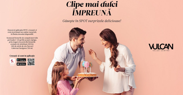 De Paște, Vulcan Value Centre invită familiile la distracție: premii dulci și evenimente speciale