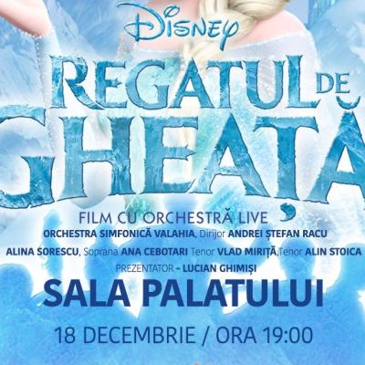 Crăciunul prinde viață la Sala Palatului cu: „FROZEN – Regatul de Gheață”, povestea DISNEY care topește inimile tuturor