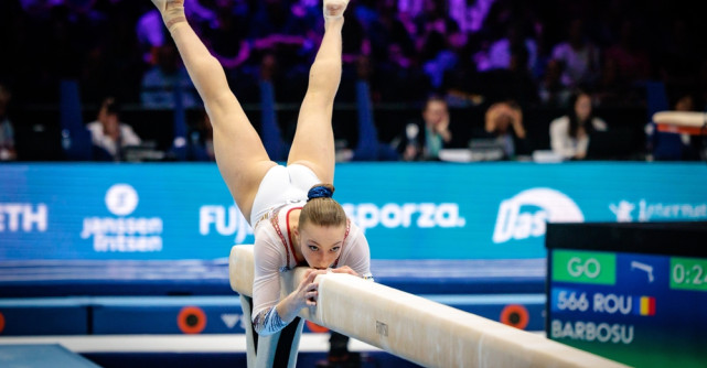 Ana Bărbosu aduce României bronzul european la gimnastică